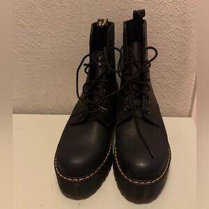 Dr. Martens Black Combat Boots